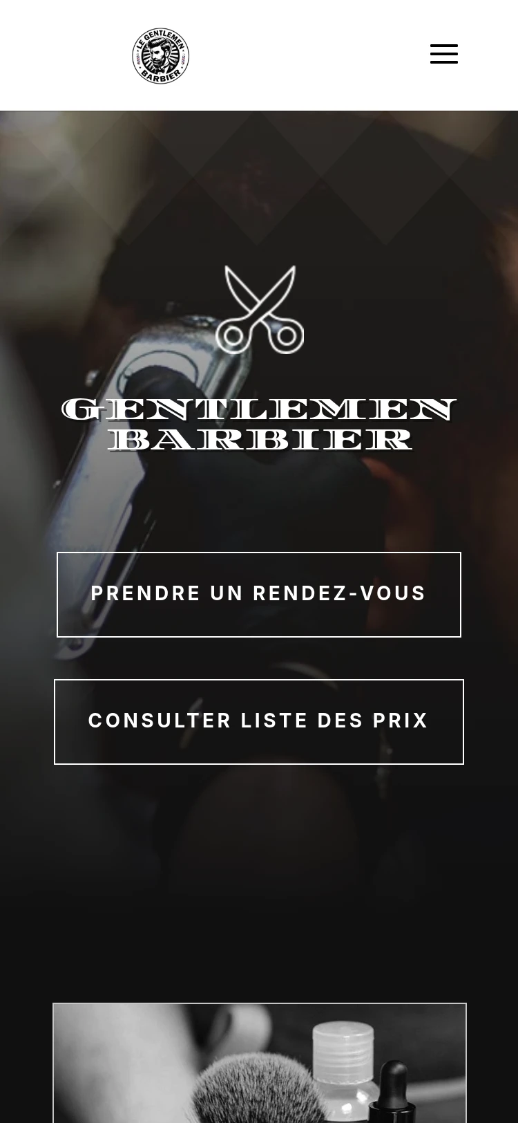 Gentlemen Barbier screenshot